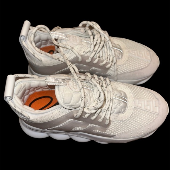 White chain reactions Versace sneakers - Picture 4 of 5